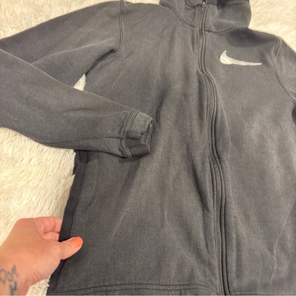 Nike Dry Hyper Elite Basketball Zip Hoodie 856447-010 men’s size large - Picture 7 of 13